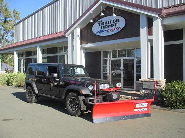 Western Snow Plows, Spreaders - Defender Compact Snow Plow - Trailers for  Sale - The Trailer Depot