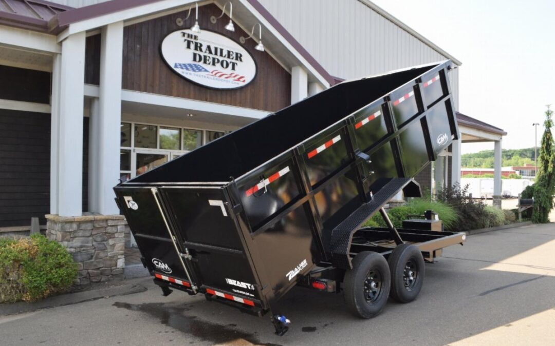 Can you do your work without a dump trailer? Sure, but once you have one you will never want to live without one again. Why you ask?