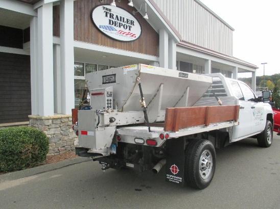 Western Striker Stainless Steel Spreader at The Trailer Depot